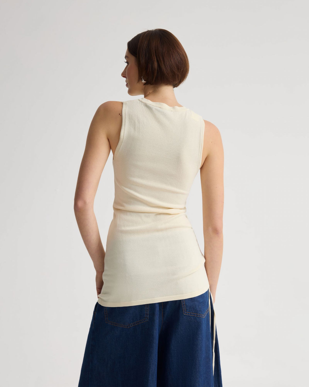 April Drawstring Knitted Top WOMENS KNITWEAR