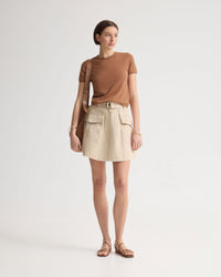 Olivia Crop Cashmere Knit WOMENS KNITWEAR