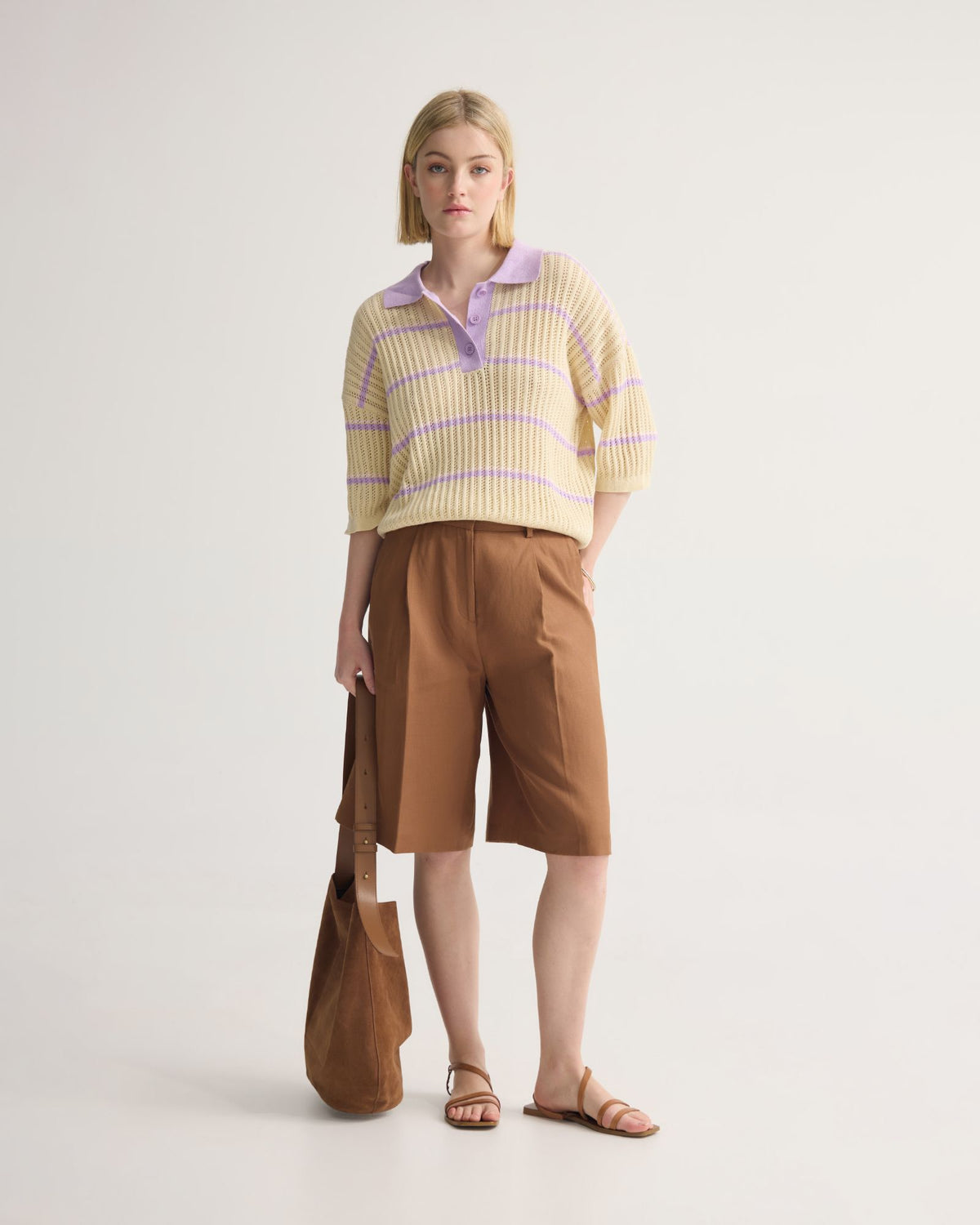 Marissa Knitted Polo WOMENS KNITWEAR