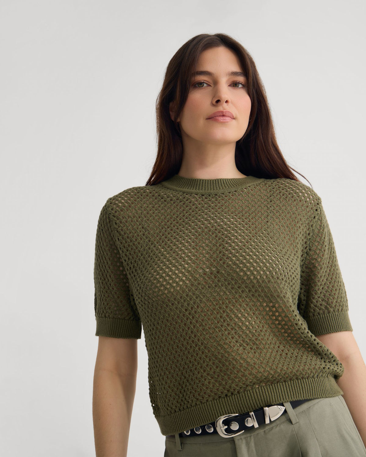 Luna Cotton Knit Top WOMENS KNITWEAR