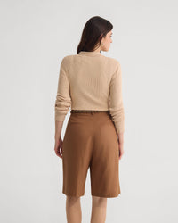 Onyx Ribbed Bodysuit WOMENS KNITWEAR