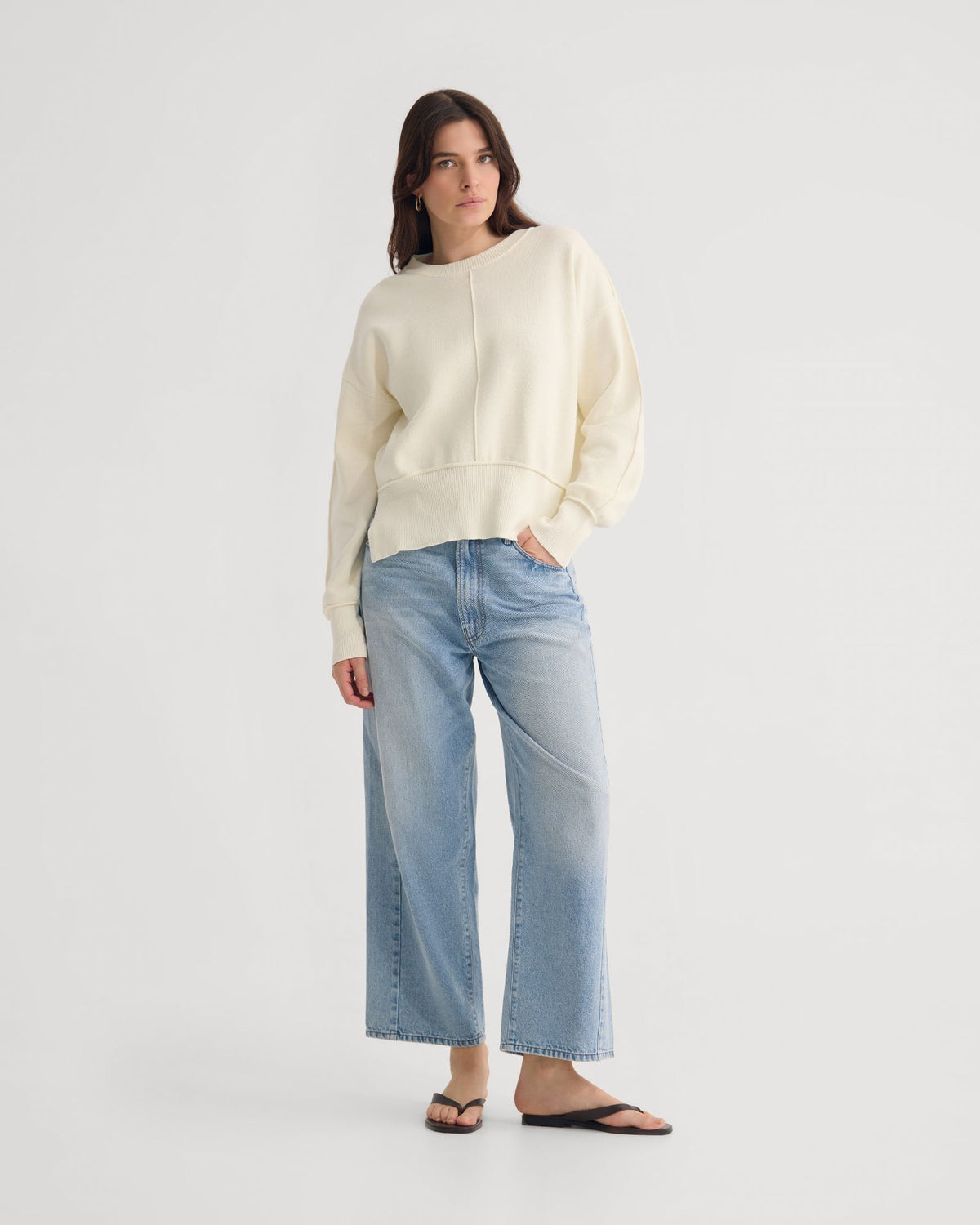 Colette Cotton Crew Neck WOMENS KNITWEAR