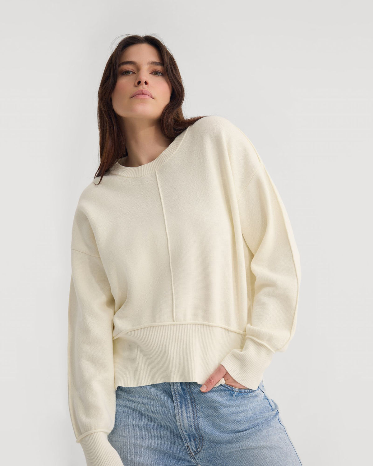 Colette Cotton Crew Neck WOMENS KNITWEAR