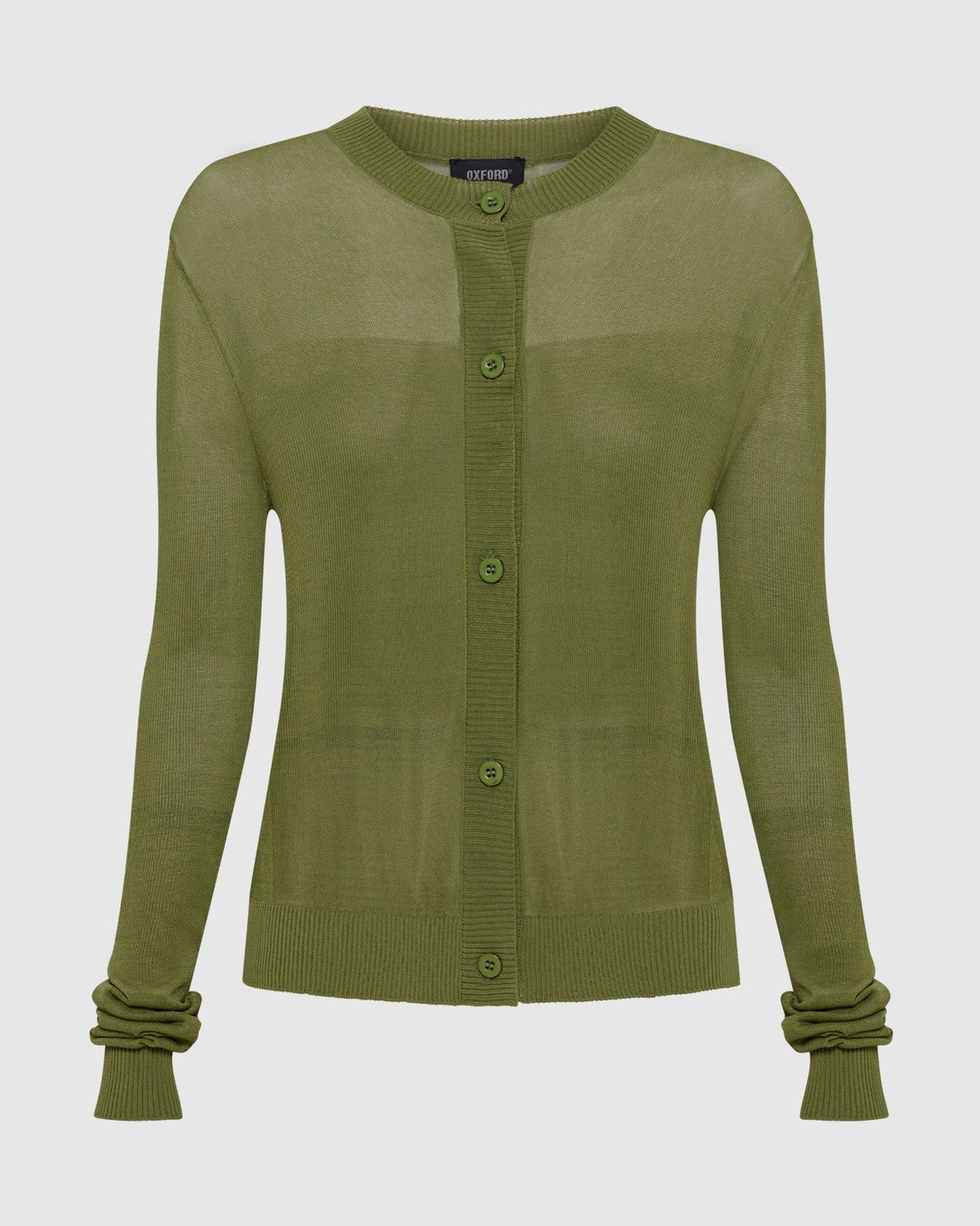 Celina Sheer Panel Cardigan WOMENS KNITWEAR