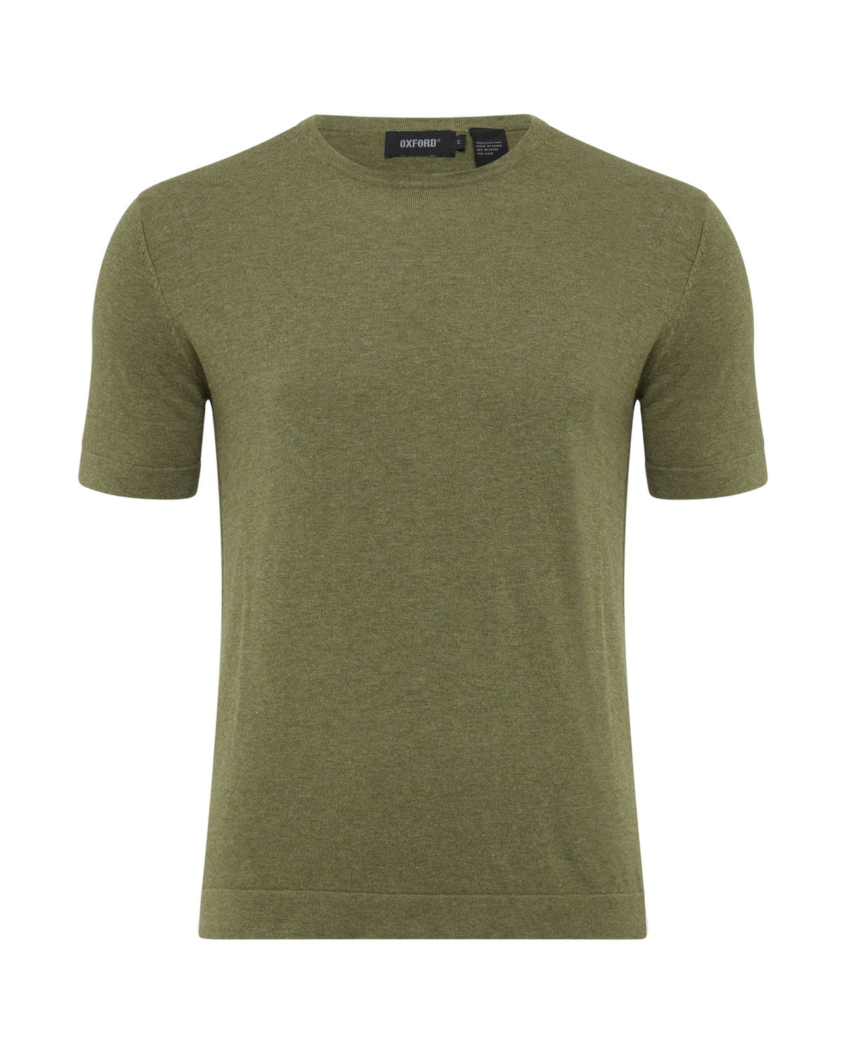 Theodore Crew Neck Knitted T-Shirt MENS KNITWEAR