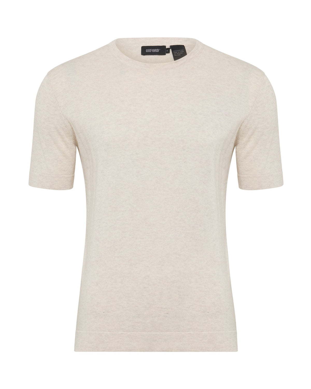 Theodore Crew Neck Knitted T-Shirt MENS KNITWEAR