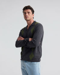 Justin Argyle Cardigan MENS KNITWEAR