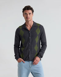 Justin Argyle Cardigan MENS KNITWEAR