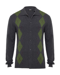 Justin Argyle Cardigan MENS KNITWEAR