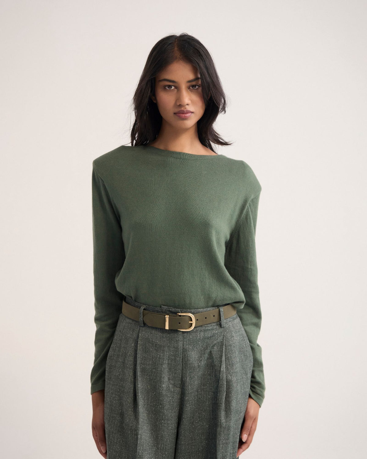 Paloma Shoulder Pad Knit WOMENS KNITWEAR