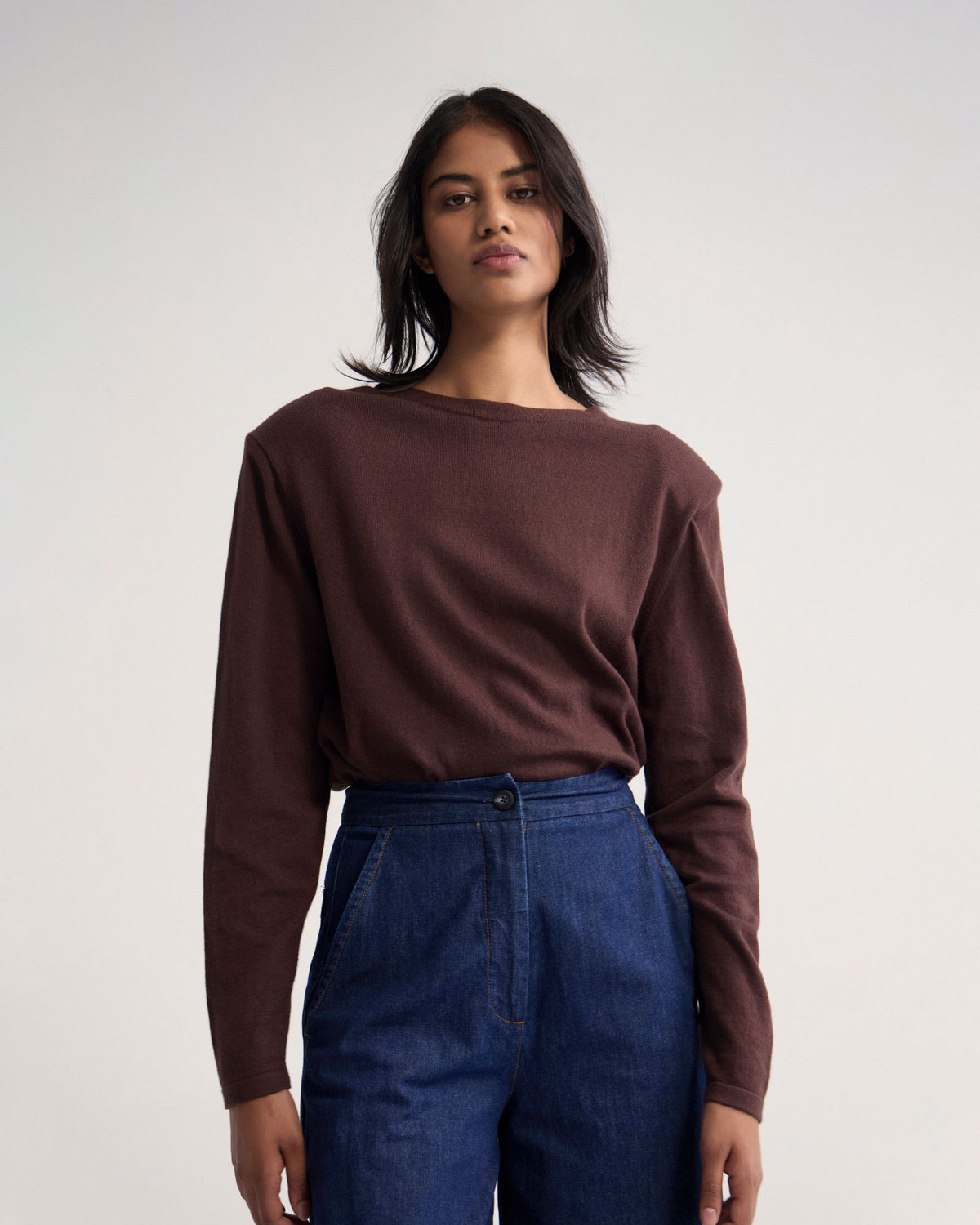 Paloma Shoulder Pad Knit WOMENS KNITWEAR