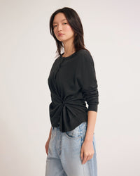 Saga Side Button Cardigan WOMENS KNITWEAR