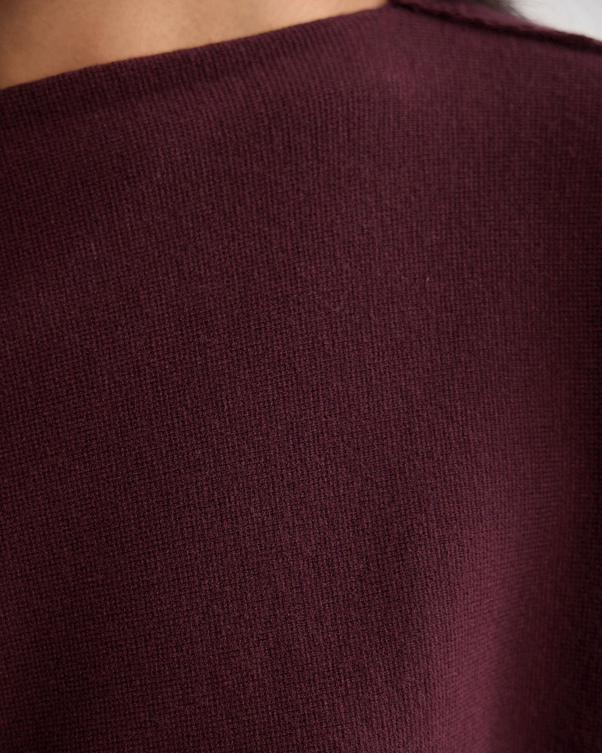 Laura Knitted Folded Collar Top WOMENS KNITWEAR