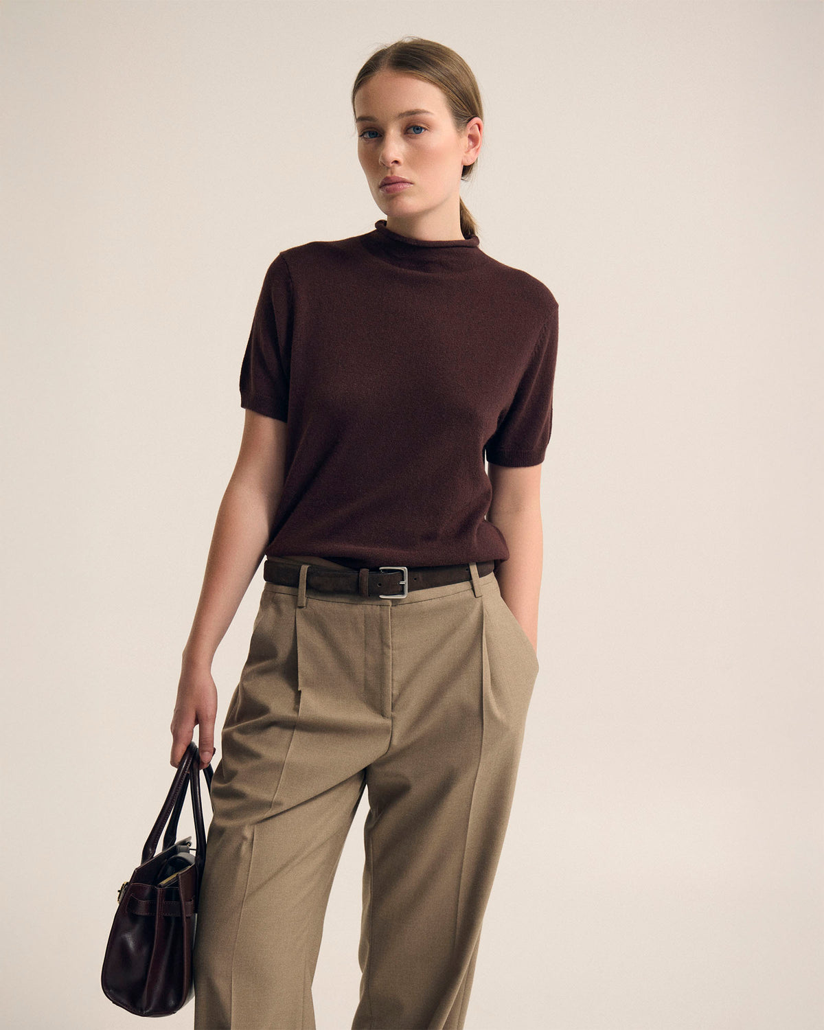 Maxine Funnel Collar Knit