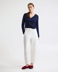 Daria Wrap Front Knitted Top WOMENS DRESSES