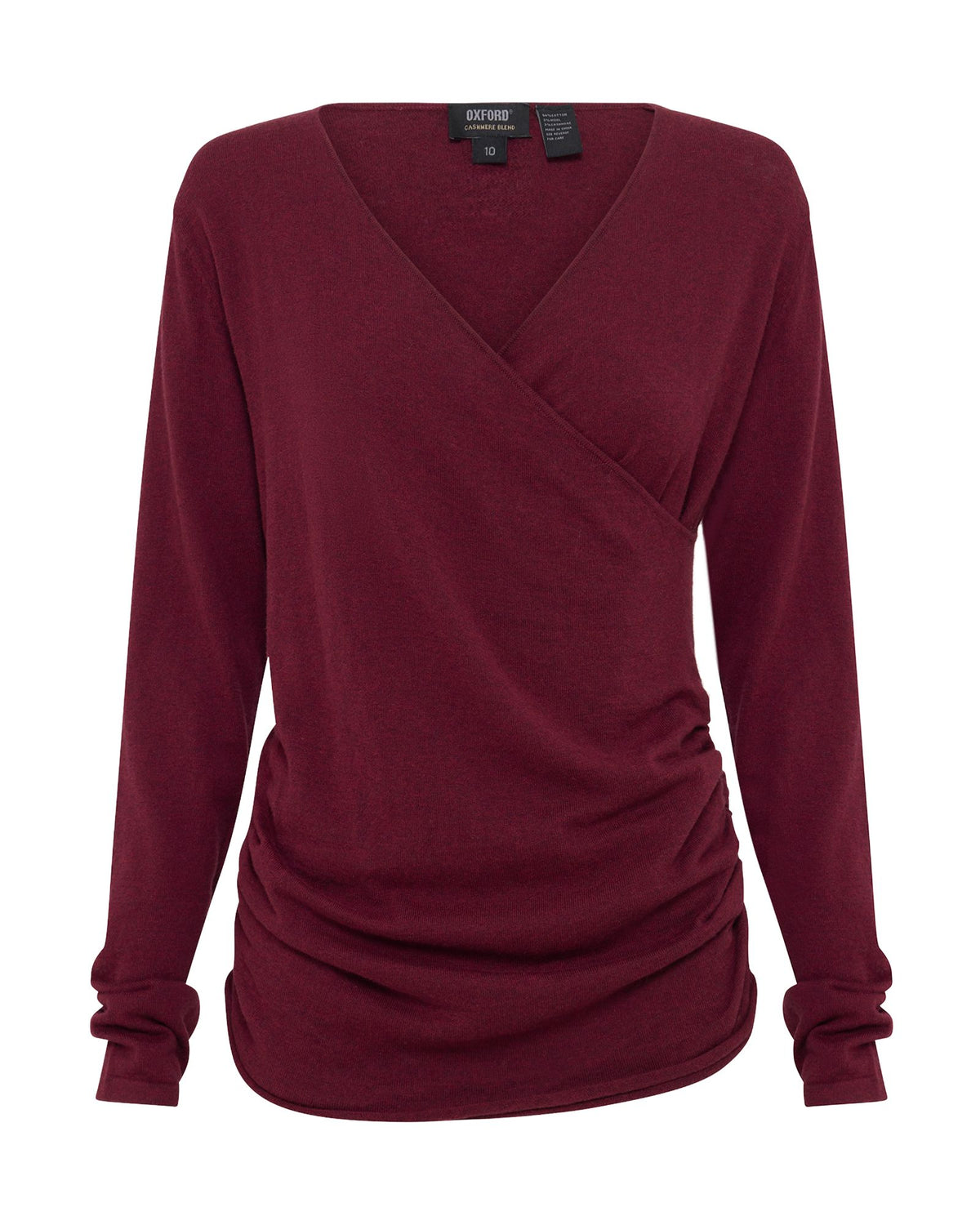 Daria Wrap Front Knitted Top WOMENS DRESSES