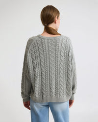 Evie Cable Knit Crew Neck WOMENS KNITWEAR