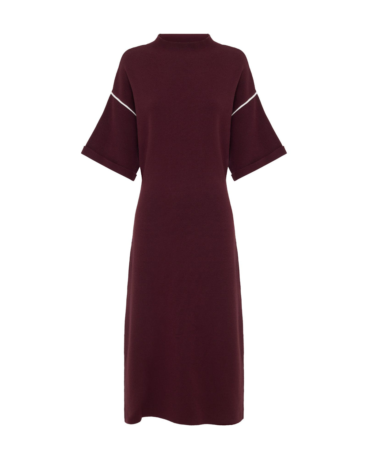 Natalya Knit Contrast Piping Dress WOMENS KNITWEAR