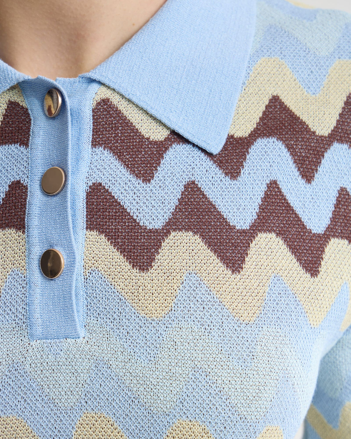 Ashley Knitted Polo WOMENS KNITWEAR