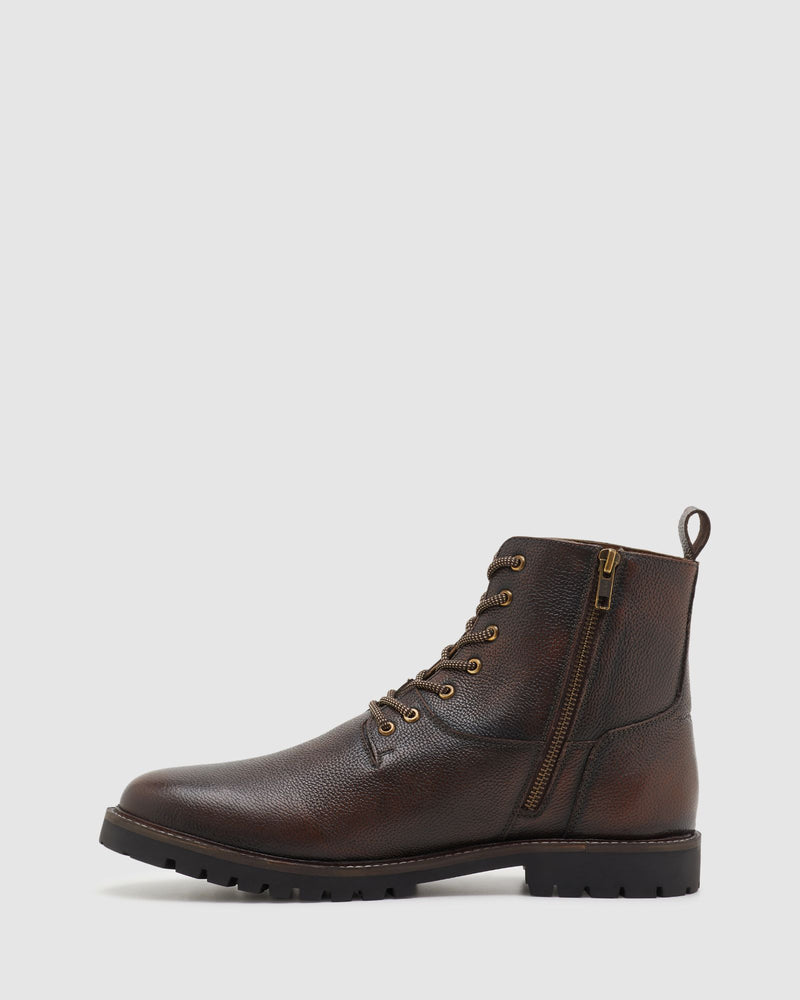 REGENT LEATHER URBAN BOOT MENS SHOES