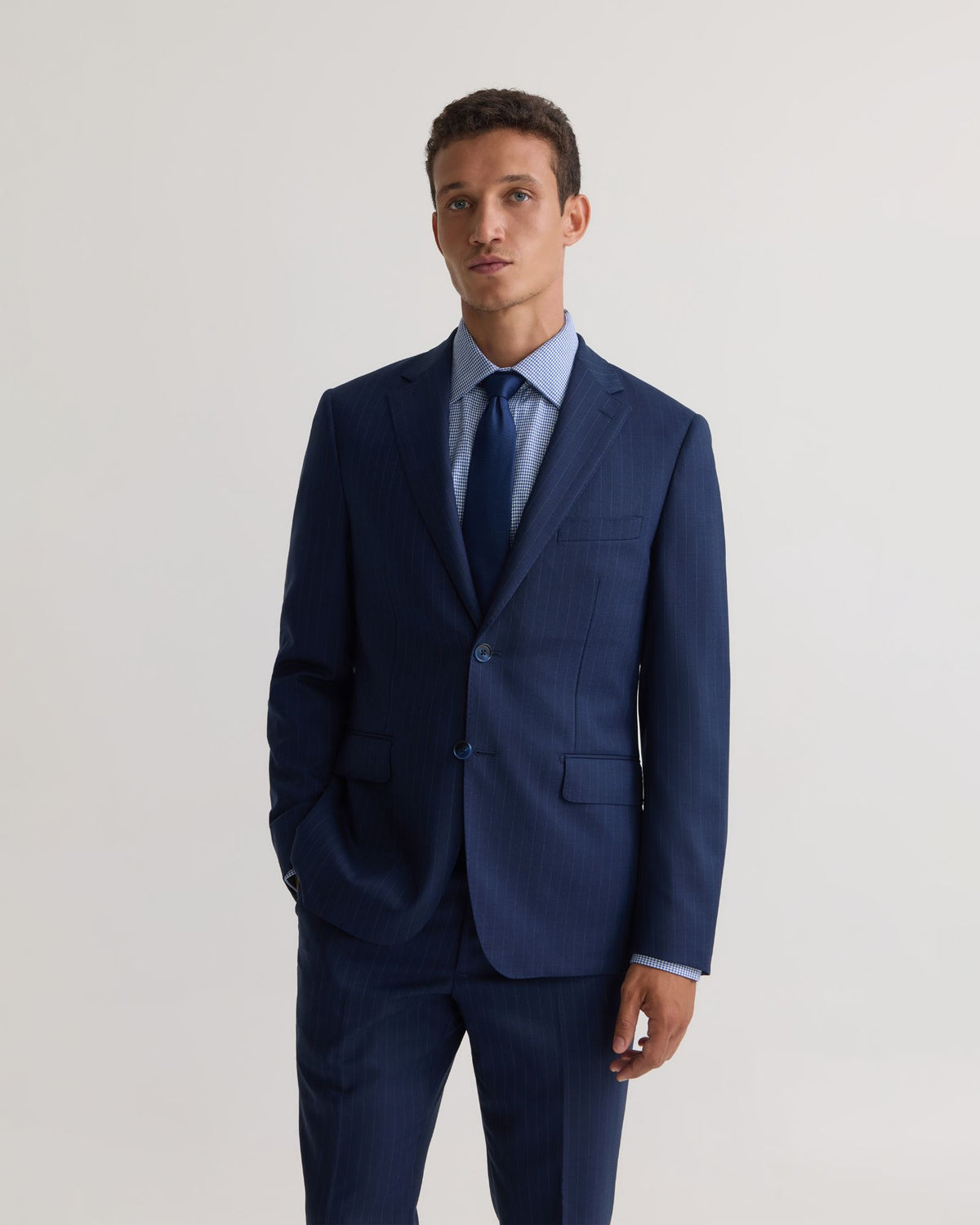 Bryon Luxury Half Canvas Suit Jacket - Available ~ 1-2 weeks MENS SUITS