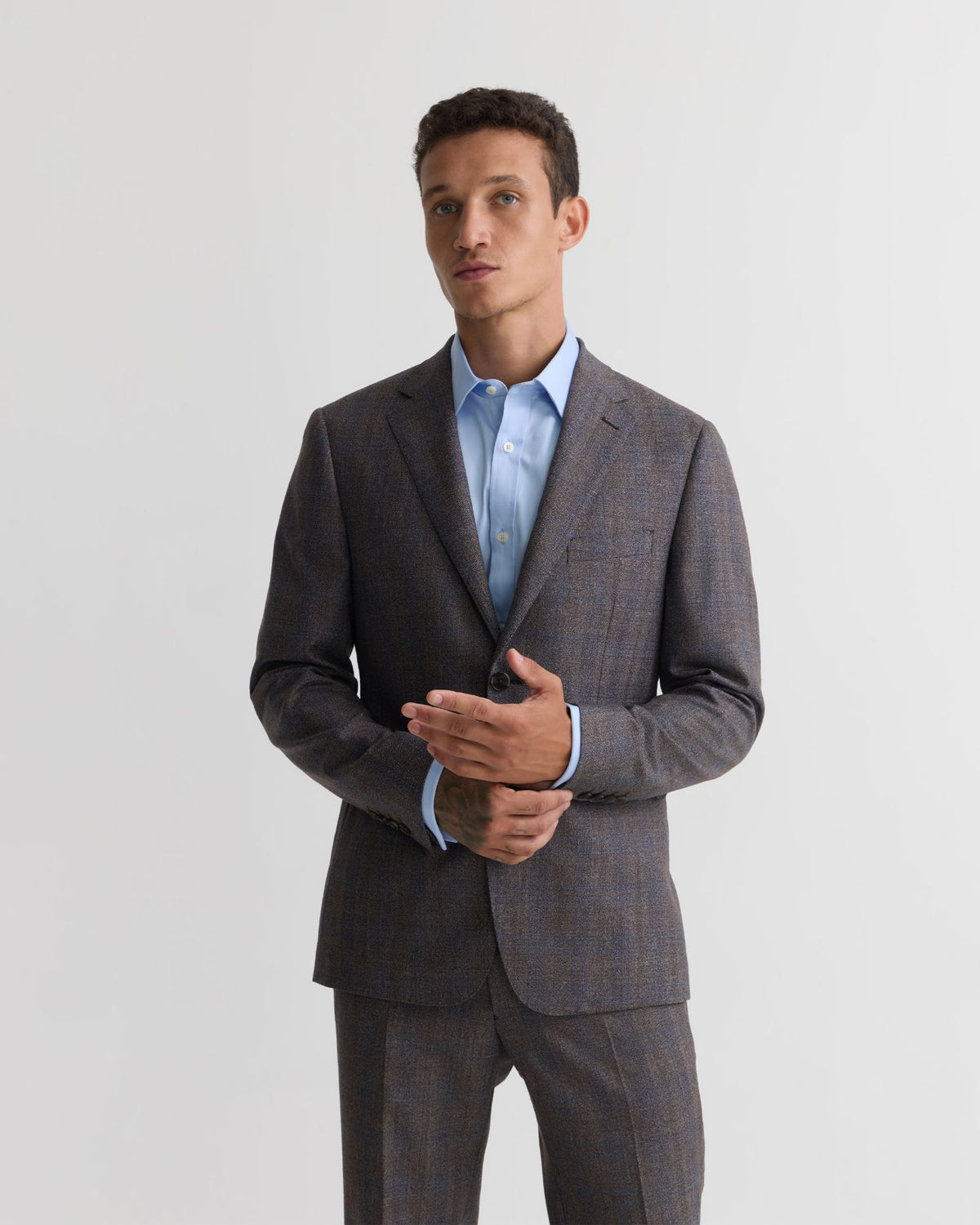 Bryon Luxury Half Canvas Suit Jacket - Available ~ 1-2 weeks MENS SUITS