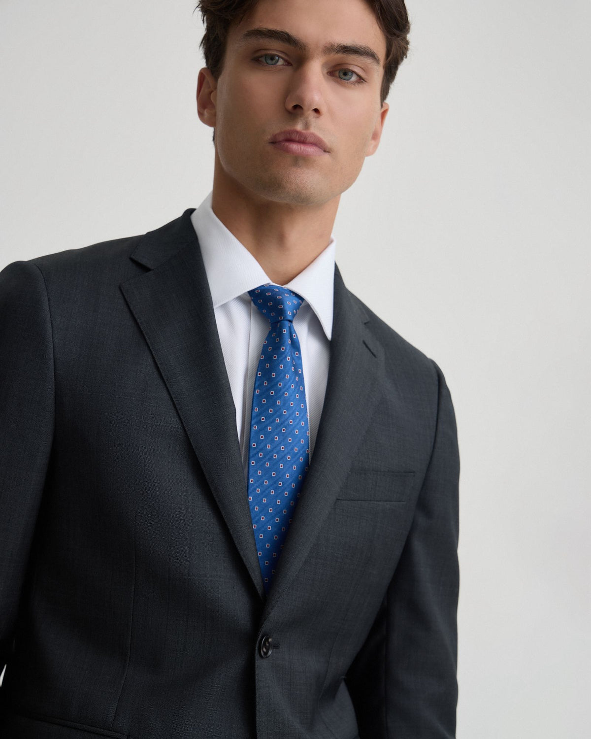 Byron 1/2 Canvas Wool Suit Jacket MENS SUITS