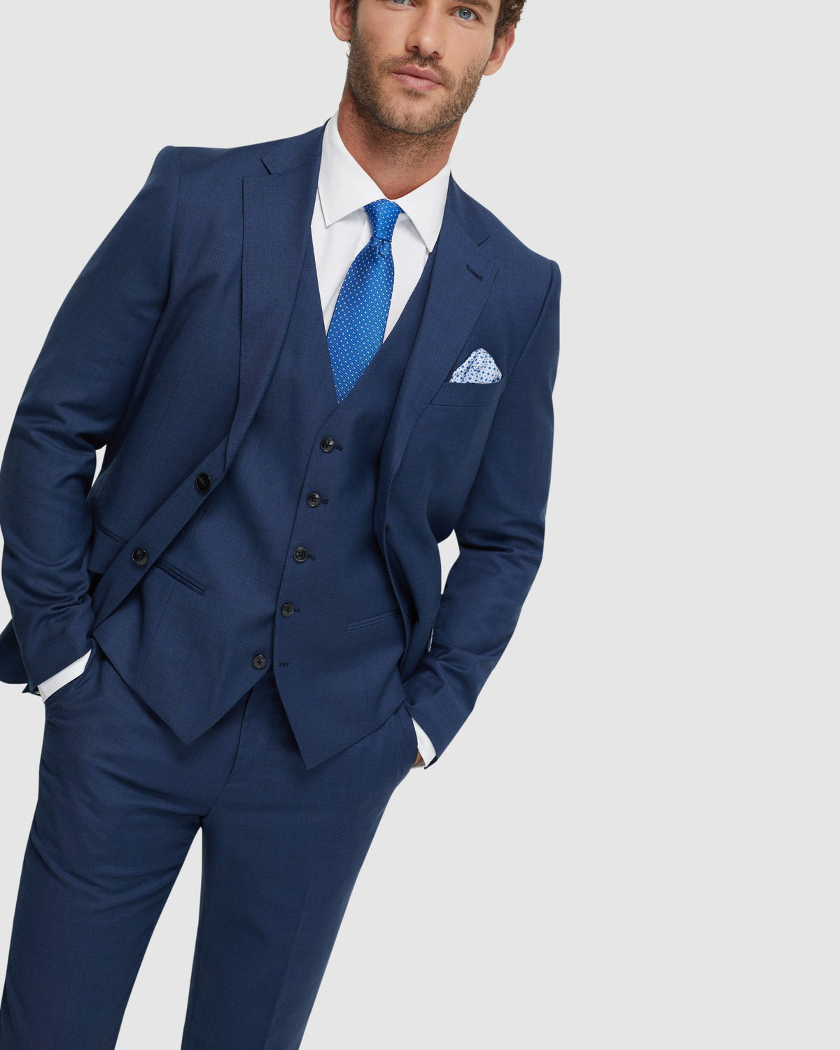 BYRON WOOL SUIT JACKET - AVAILABLE ~ 1-2 weeks MENS SUITS