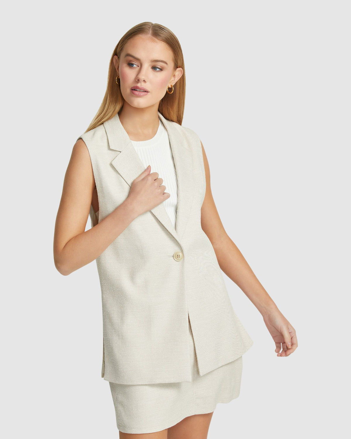 SCARLET ECO VEST WOMENS SUITS JKTS COATS