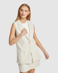 SCARLET ECO VEST WOMENS SUITS JKTS COATS