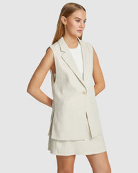 SCARLET ECO VEST WOMENS SUITS JKTS COATS