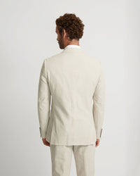 Byron Linen Blend Peak Lapel Jacket