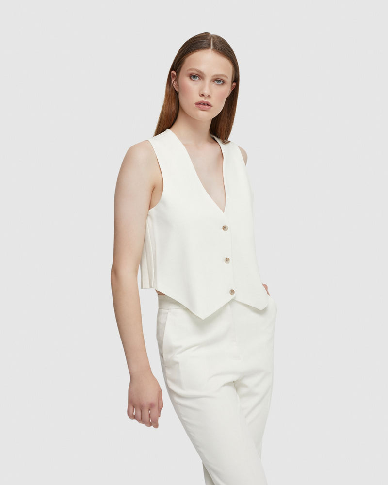 VIENNA SUIT WAISTCOAT - AVAILABLE ~ 1-2 weeks WOMENS SUITS JKTS COATS