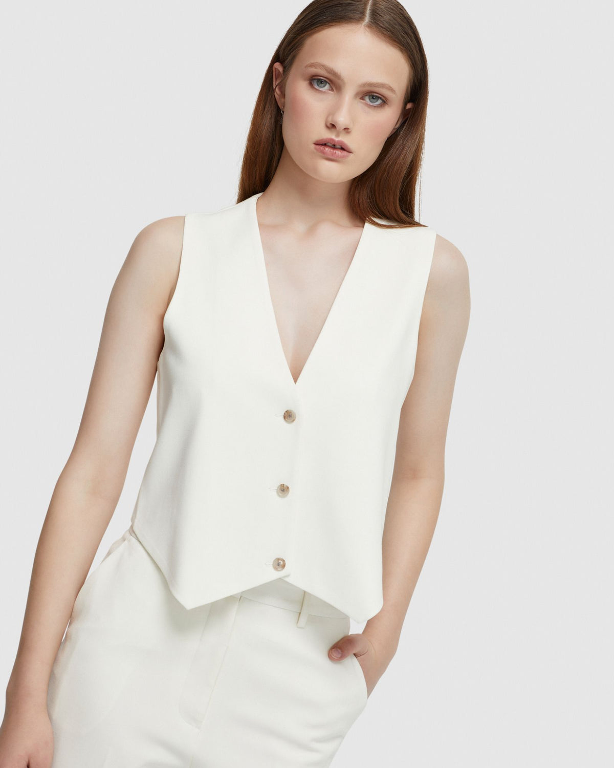 VIENNA SUIT WAISTCOAT - AVAILABLE ~ 1-2 weeks WOMENS SUITS JKTS COATS