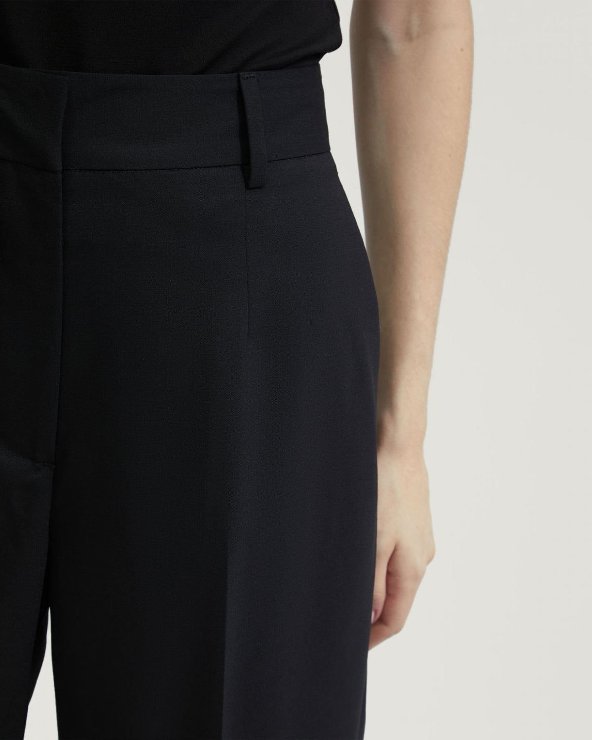 LYDIA WOOL STRETCH SUIT PANTS WOMENS SUITS JKTS COATS