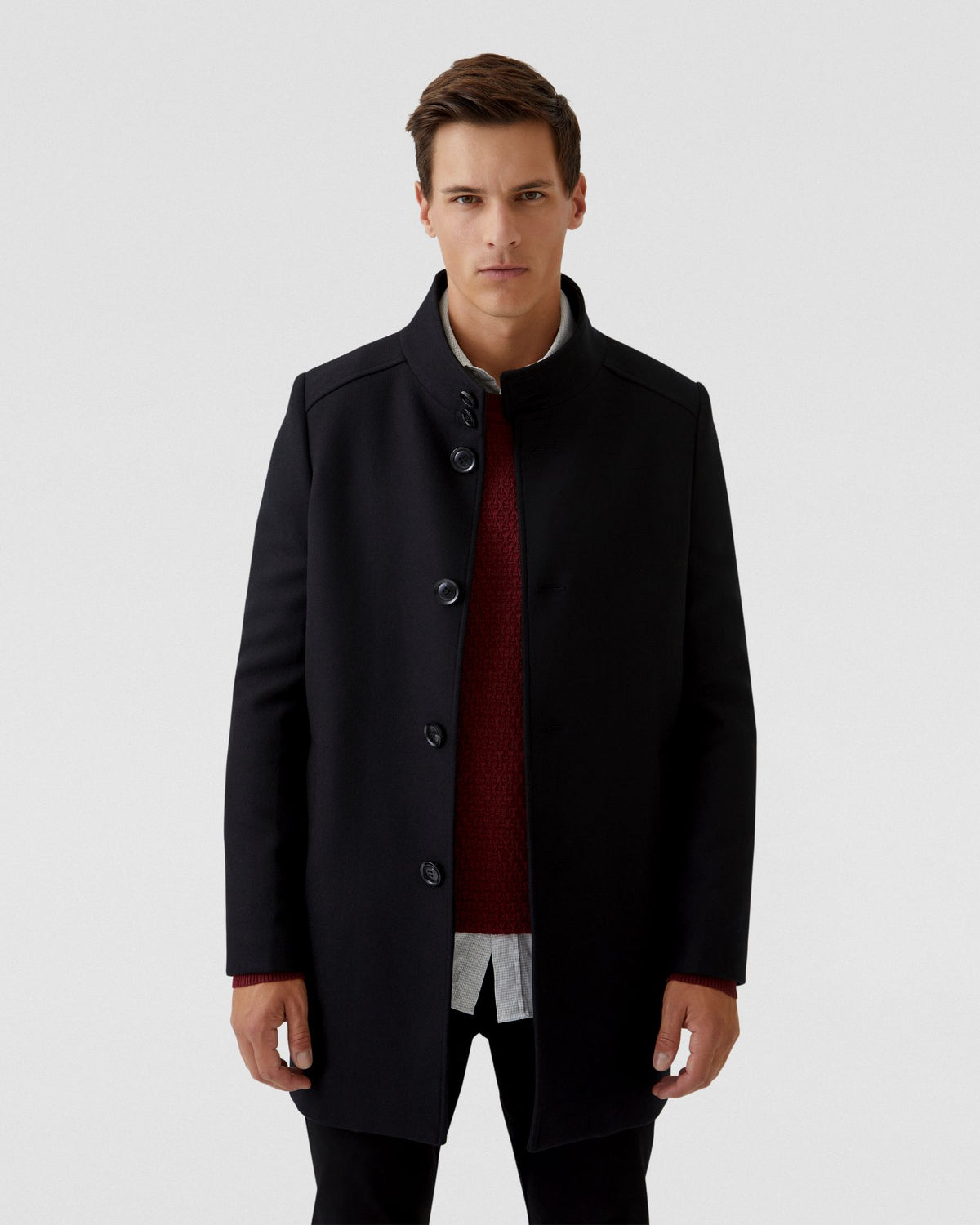 Dunbar Wool Rich Overcoat