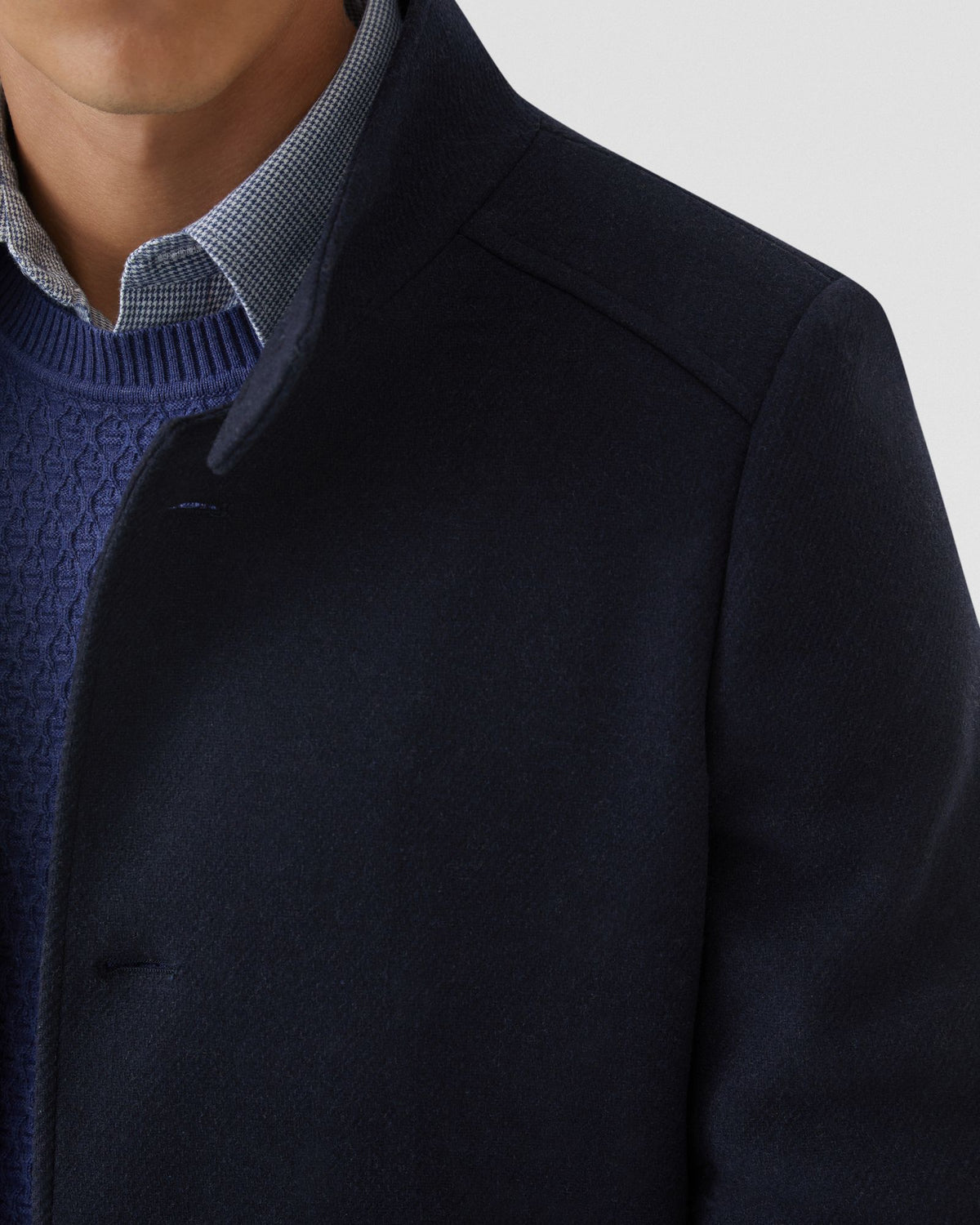 DUNBAR WOOL RICH OVERCOAT MENS JACKETS AND COATS