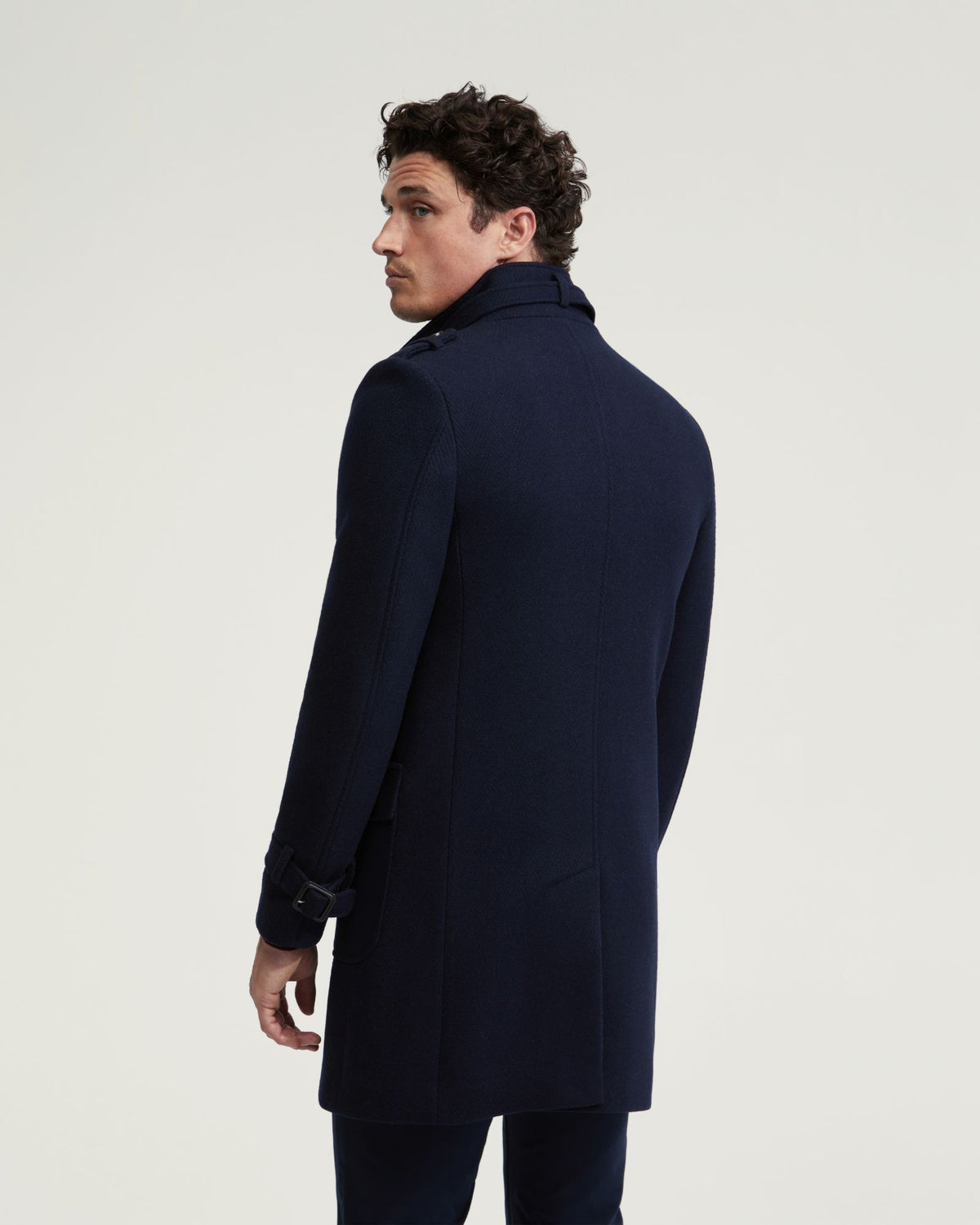 ROGER WOOL RICH OVERCOAT - AVAILABLE ~ 1-2 weeks MENS JACKETS AND COATS