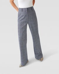 LYDIA ECO CHECKED SUIT PANTS WOMENS SUITS JKTS COATS