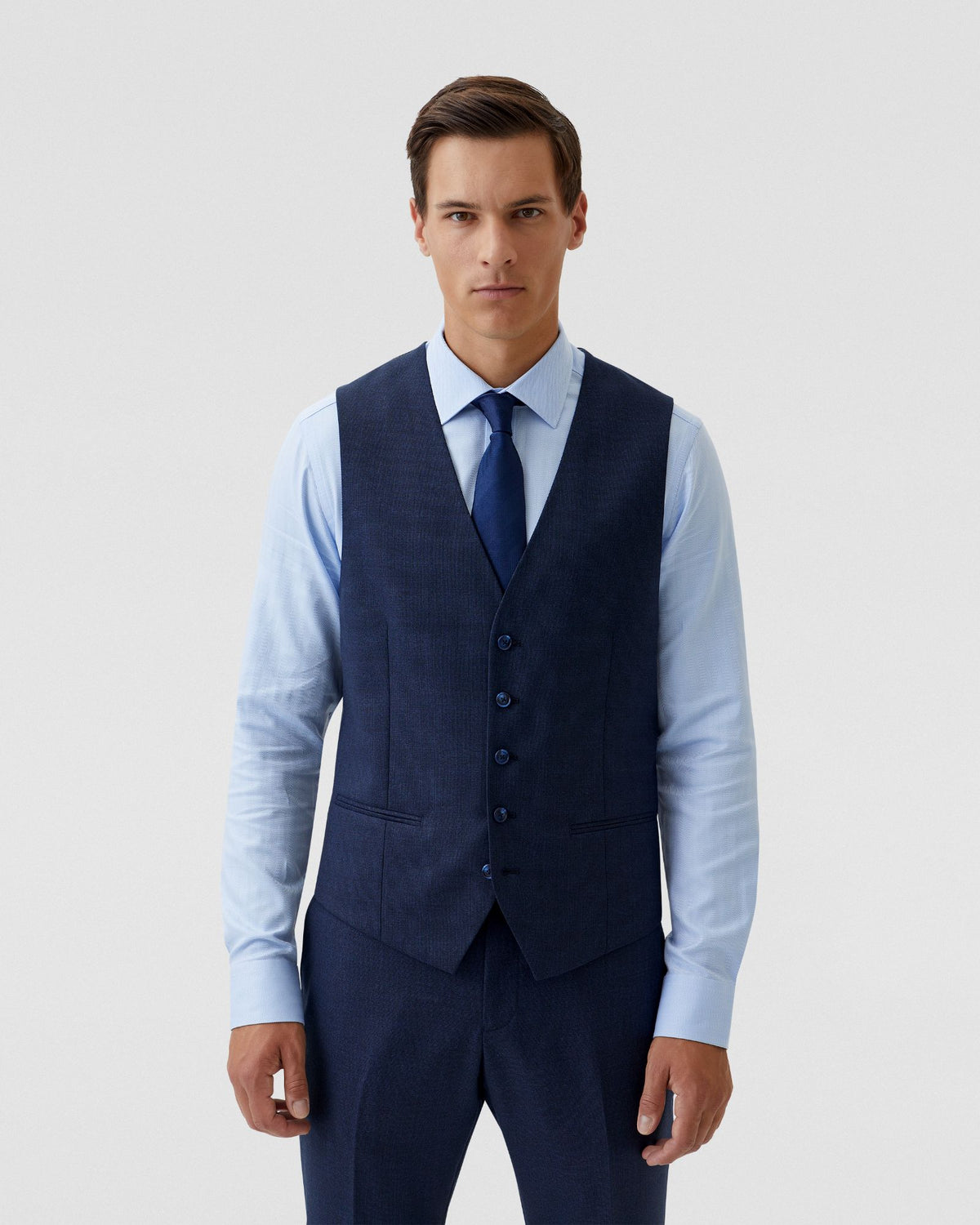 BUTTERWORTH WOOL SUIT WAISTCOAT MENS SUITS