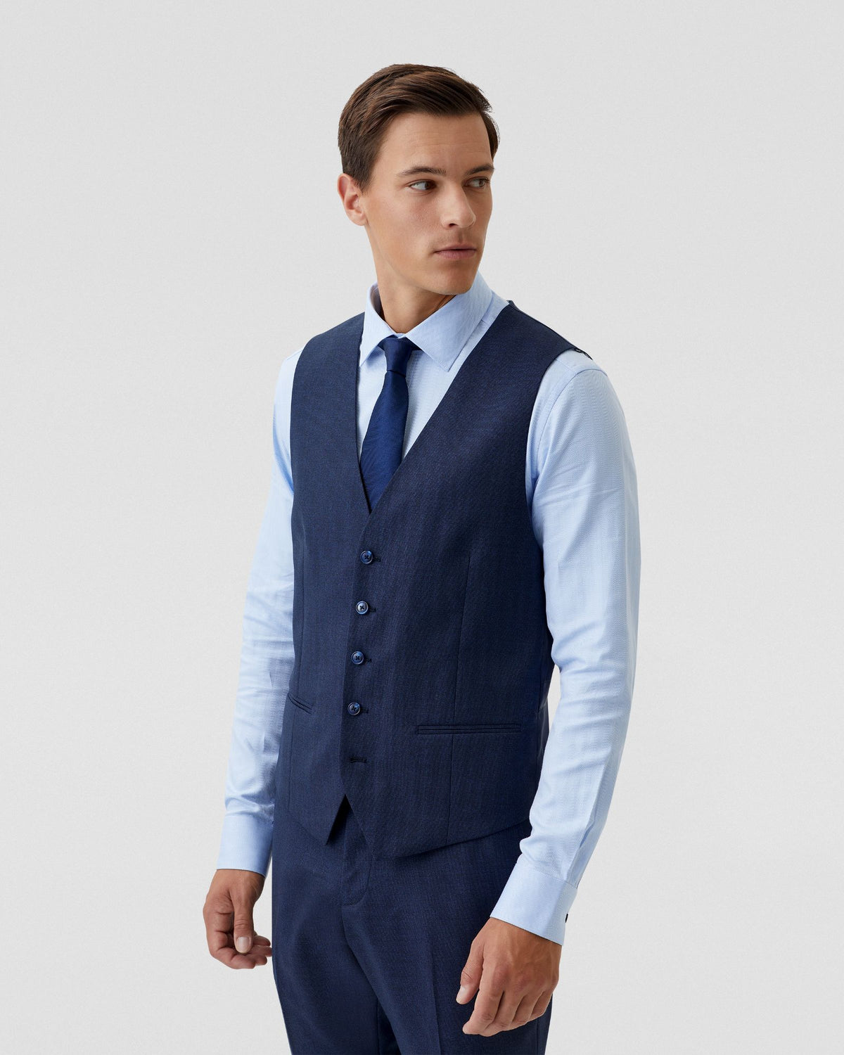 BUTTERWORTH WOOL SUIT WAISTCOAT MENS SUITS