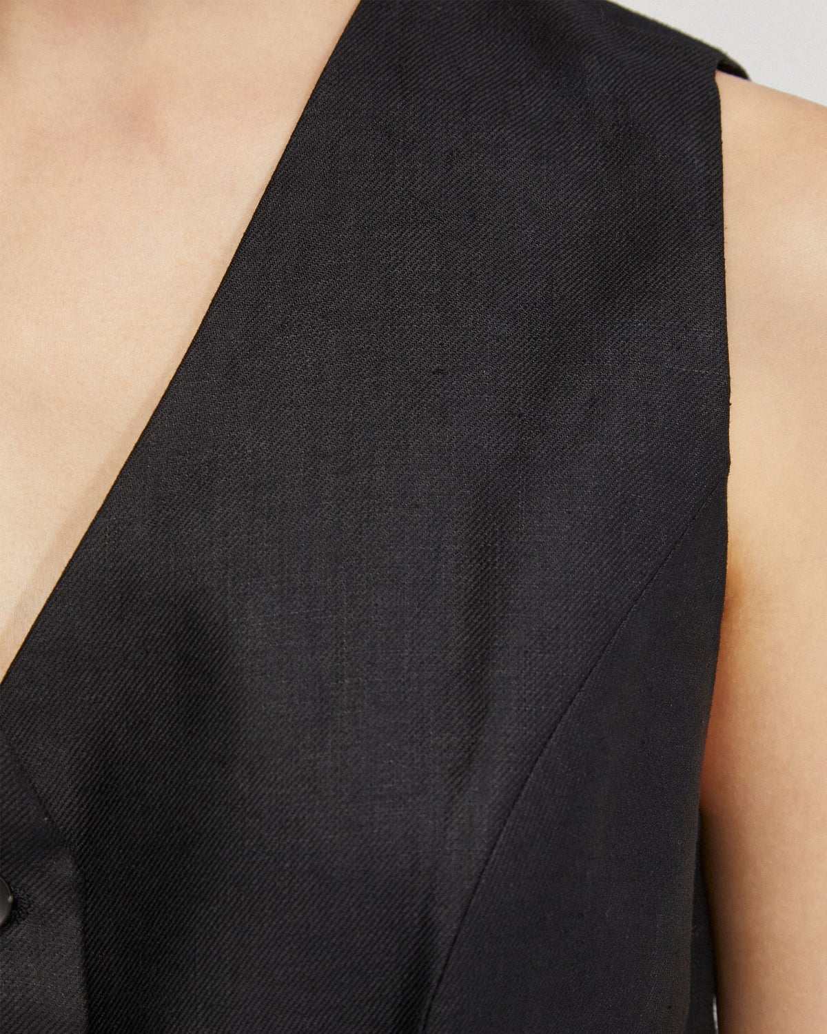 ALICE LINEN WAISTCOAT WOMENS SUITS JKTS COATS