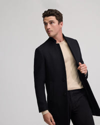 Austin Wool Rich Twill Coat MENS JACKETS AND COATS