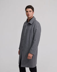 Casper Wool Rich Coat MENS JACKETS AND COATS