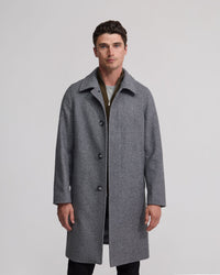 Casper Wool Rich Coat MENS JACKETS AND COATS