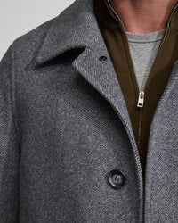 Casper Wool Rich Coat MENS JACKETS AND COATS