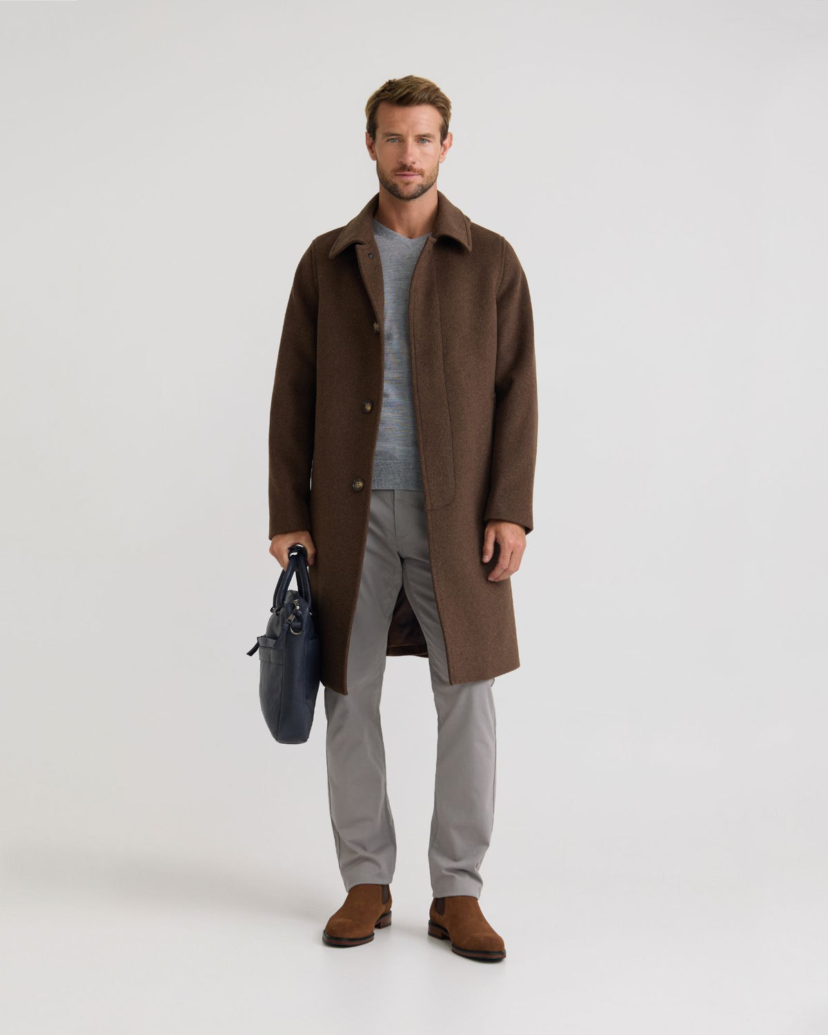 Casper Wool Coat MENS JACKETS AND COATS