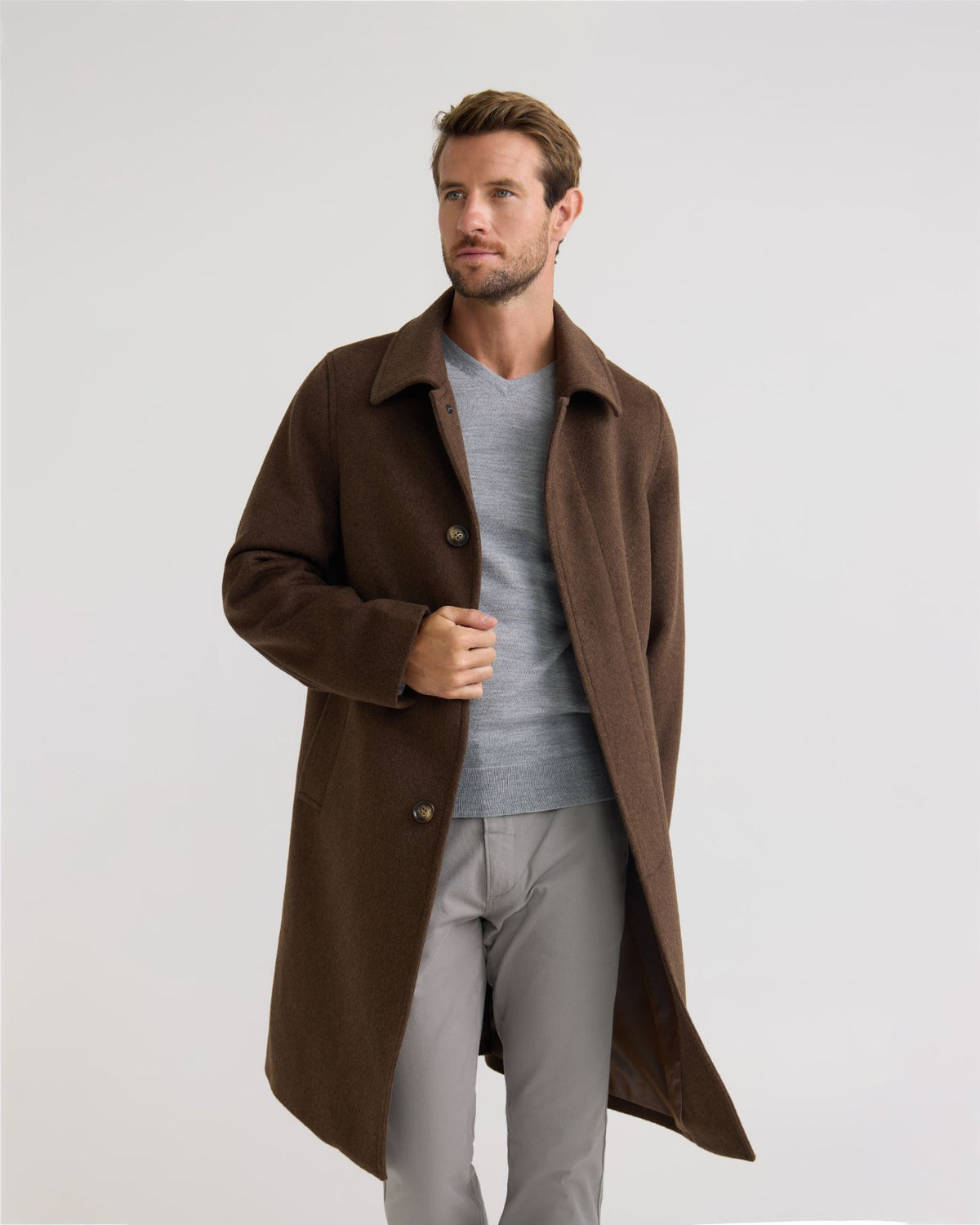 Casper Wool Coat MENS JACKETS AND COATS