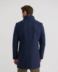 Dunbar Wool Herringbone Coat MENS JACKETS AND COATS