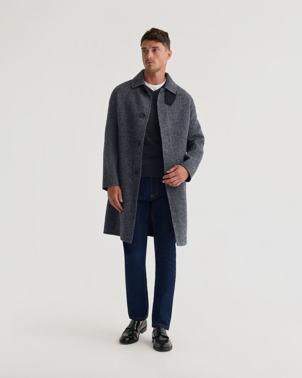 Casper Wool Coat MENS JACKETS AND COATS